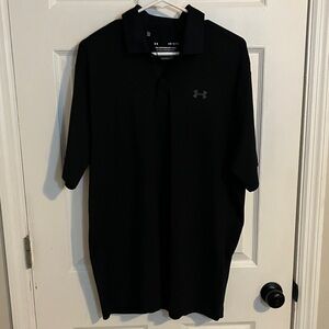 Under Armour Men's Polo in Classic Black